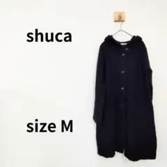 shuca ロング ニット パーカー カーディガン Mサイズ 2194のサムネイル