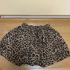 流行りのヒョウ柄 キュロット