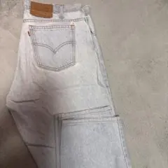 LEVI’S 550 ホワイトデニム