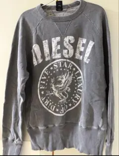 ☆*☆様 DIESEL グレー トレーナー Sサイズ