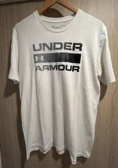 UNDER ARMOUR HEATGEAR ホワイトTシャツ LG