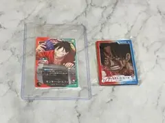 一番くじ ワンピース プロモカード モンキー・D・ルフィ アクスタ エース