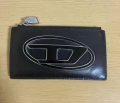 極美品】DIESEL ディーゼル ハートロゴ 二つ折り財布 ブラック - メルカリ