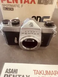 ASAHI PENTAX SPOTMATIC F 本体 ストラップ付　三脚付き ASAHI PENTAX SPOTMATIC F 本体 ストラップ付 三脚付き - メルカリ