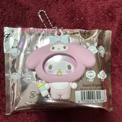 マイメロ　フォトバッチ付きマスコット