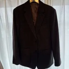 BANANA REPUBLIC チェック柄テーラードジャケット 42R