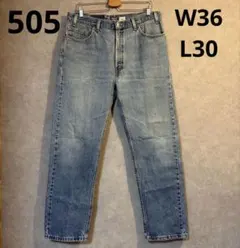 リーバイス 古着 505 W36 L30 USA アメリカ製