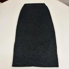 ZARA ダークグレー タイトスカート ストレッチ素材