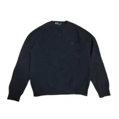 Polo by Ralph Lauren ラムウール セーター M グレー