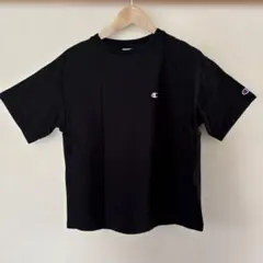 チャンピオン ブラック 半袖Tシャツ