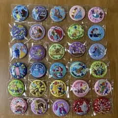ディズニー刺繍缶バッジ　第一弾、第二弾フルコンプセット