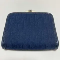 Christian Dior 財布 小銭入れ がま口 トロッター柄 ヴィンテージ