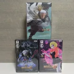 【未開封】ワンピース/フィギュア/造形王頂上決戦/スモーカー/シンドリー　他