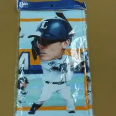 新品未使用 埼玉西武ライオンズ プレイヤーズSDフェイスタオル 栗山巧