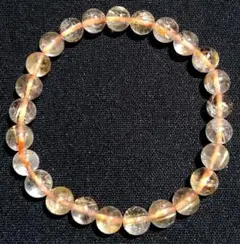 【金運爆上げ】タイチンルチルクォーツ ブレスレット