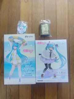 未使用品 初音ミク フィギュア オリジナルver. Renewal 4点セット
