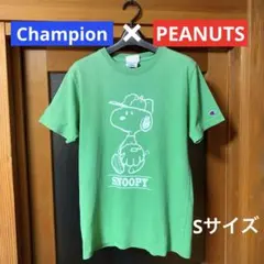 希少 レア PEANUTS Champion スヌーピー Tシャツ 野球 WBC