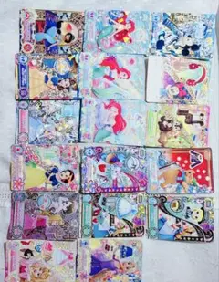 ディズニープリンセス 17枚セット