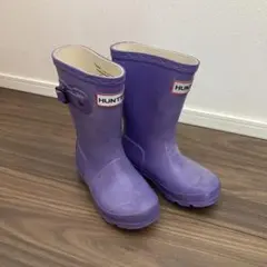 HUNTER キッズ　レインブーツ　長靴