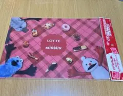 LOTTE × PUPPET SUNSUN ランチョンマット　パペットスンスン