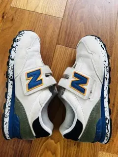 New Balance 515 スニーカー 21cm ホワイト/ブルー