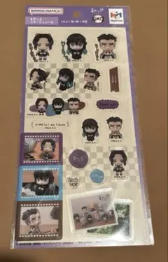 鬼滅の刃　るかっぷコラージュシール　しのぶ・無一郎・行冥