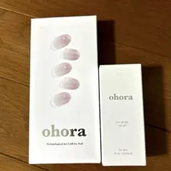 【ohora】 トップコート ＋ ジェルネイルシール SET