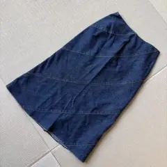 NATURAL BEAUTY デニム　インディゴタイトスカート
