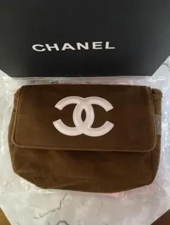 CHANEL モカブラウン ノベルティ CCロゴショルダーバッグ - メルカリ