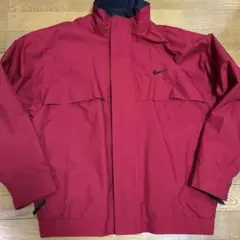 NIKE GOLF NIKE-FIT ナイロンジャケット レッドゴルフウェア美品