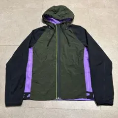 Nike ナイキ　パーカー　ジップアップ　シャカシャカ　ランニング　Sのサムネイル