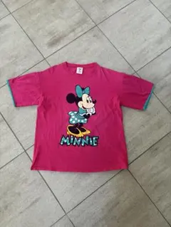 90s USA製 DISNEY ヴィンテージ 珍品　古着　ミニーマウス　ピンク