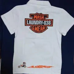 【新品・未使用】SS　Laundry ランドリー　ハーレーBOYポロシャツのサムネイル