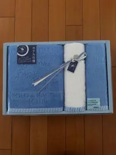 【新品未使用】poloバスタオルフェイスタオル 3枚セット