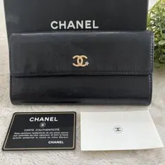 CHANEL ラッキーフラワー 長財布 ゴールド クルーズコレクション カメリア CHANEL ラッキーフラワー 長財布 ゴールド クルーズコレクション