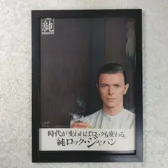 当時物 デビッドボウイ デヴィッドボウイ 焼酎純 大判 広告ポスター 当時物 デビッドボウイ デヴィッドボウイ 焼酎純 大判 広告