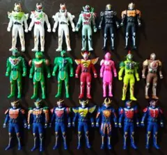 仮面ライダー鎧武　ソフビ20体