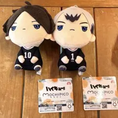ハイキュー!! もちぴこぬいぐるみ 第10弾 角名倫太郎 北信介 2種セット