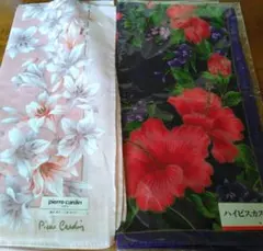 レディースハンカチ2枚セット