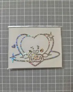 BTS V テテ テヒョン TATA ホログラムステッカー