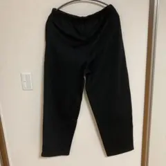 【新品タグ付き】黒 裏起毛 パンツ Lサイズ 防寒 暖かい ウエストゴム
