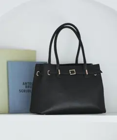 【超美品】ロペピクニック♪ベルトデザインクラシックトートバッグ