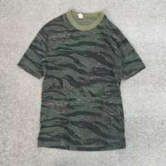 80s タイガーカモ　tシャツ アメリカ製　swag camo