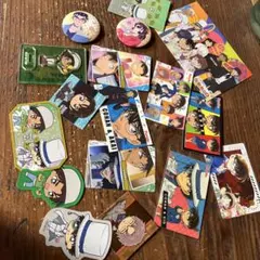 名探偵コナン ステッカー　缶バッジ　カード　セット