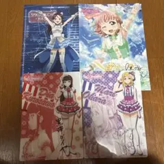 ラブライブサンシャイン×セブンイレブン クリアファイル＆下敷き