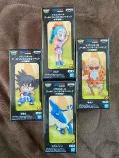 【匿名配送】ワーコレ　ドラゴンボール　孫悟空　ブルマ　亀仙人　プテラノドン