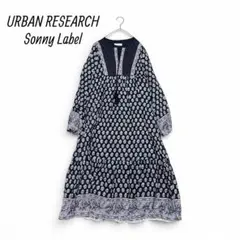 URBAN RESEARCH Sonny Label MIXプリント ワンピース
