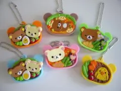 ♯Ism24AJリラックマお弁当マスコットキーチェーン全5種 Amazon.co.jp: リラックマ お弁当マスコット キーチェーン レア