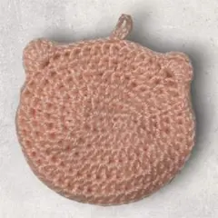 【ハンドメイド】猫型ポーチ｜シンプルデザイン｜小物入れ・コインケースにも◎