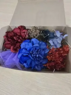 造花 髪飾り セット ボックス入り